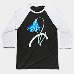 BLUE SPRING FLOWER Baseball T-Shirt